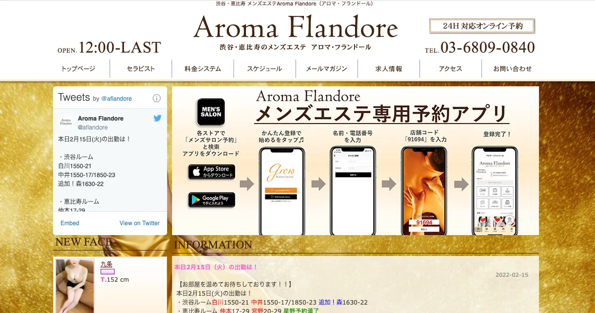 【閉店】<del>Aroma Flandore(アロマ・フランドール)</del>