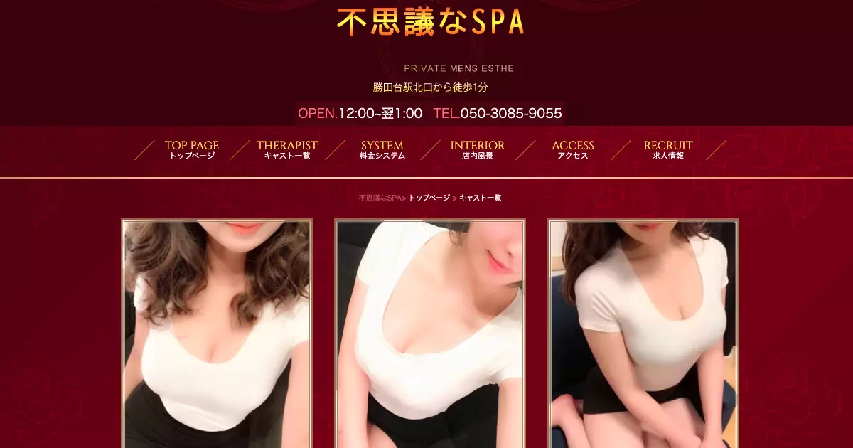 【閉店】不思議なSPA